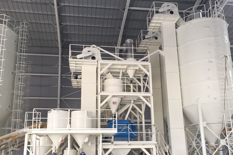 Demanda do cliente: Linha de produção de argamassa