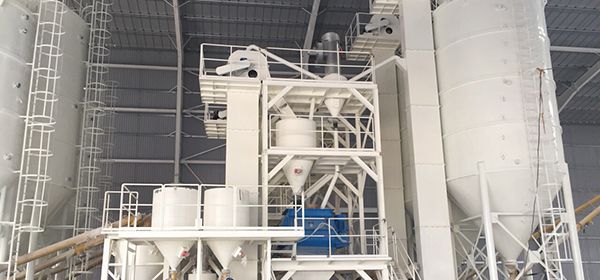 Demanda do cliente: Linha de produção de argamassa