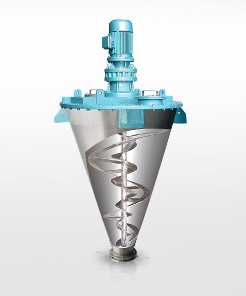 Misturador de fita cônico