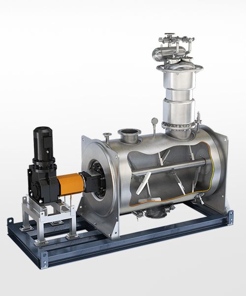 Secador de pás de arado