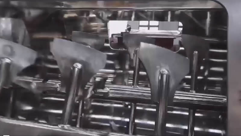 Misturador de pás - Operação sem carga