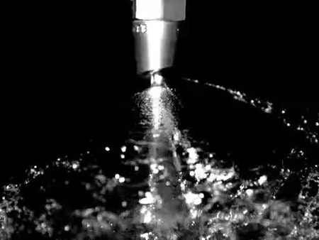 Efeito de pulverização