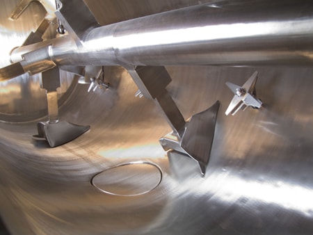 Agitador: misturador tipo arado e de pá dupla