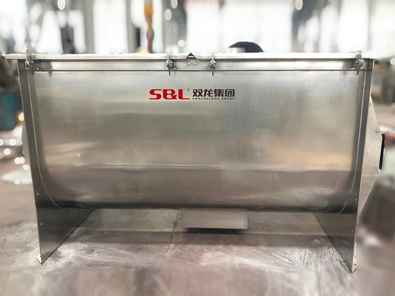 O misturador de fita alcança uma proporção de mistura excepcional de 1:10.000